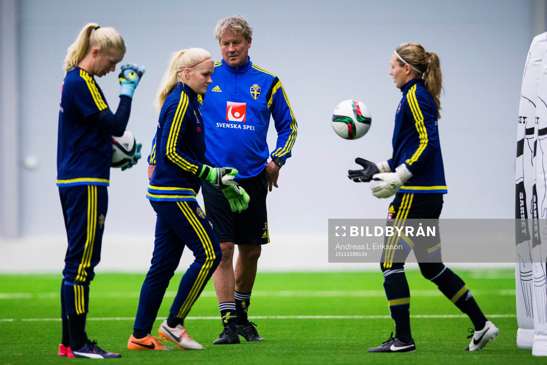 Sveriges målvaktstränare Mikael Olsson