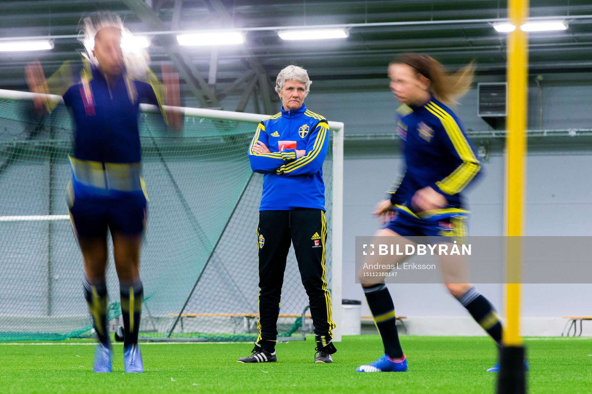 Sveriges förbundskapten Pia Sundhage