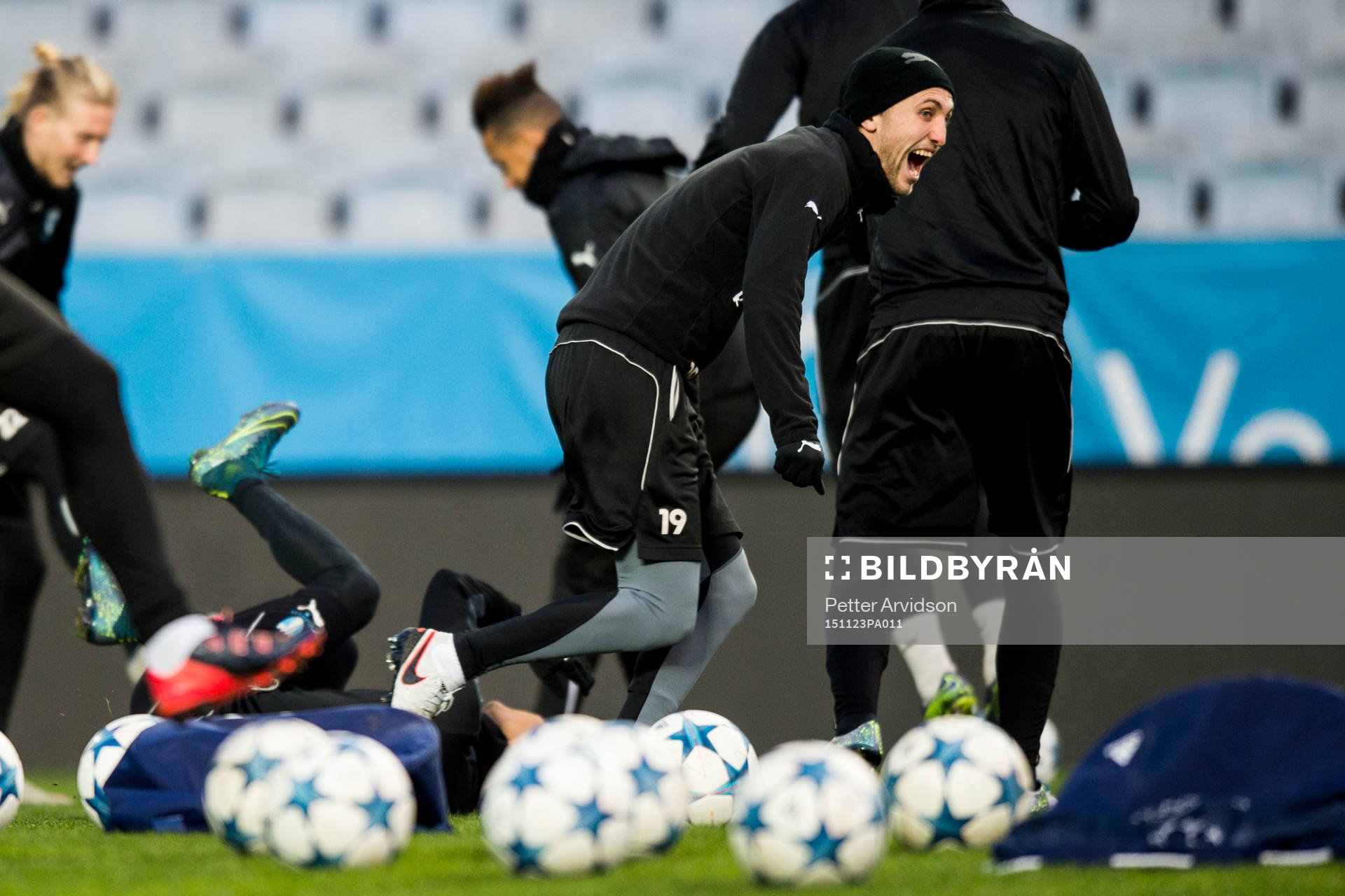 Malmö FFs Magnus Wolff Eikrem jublar