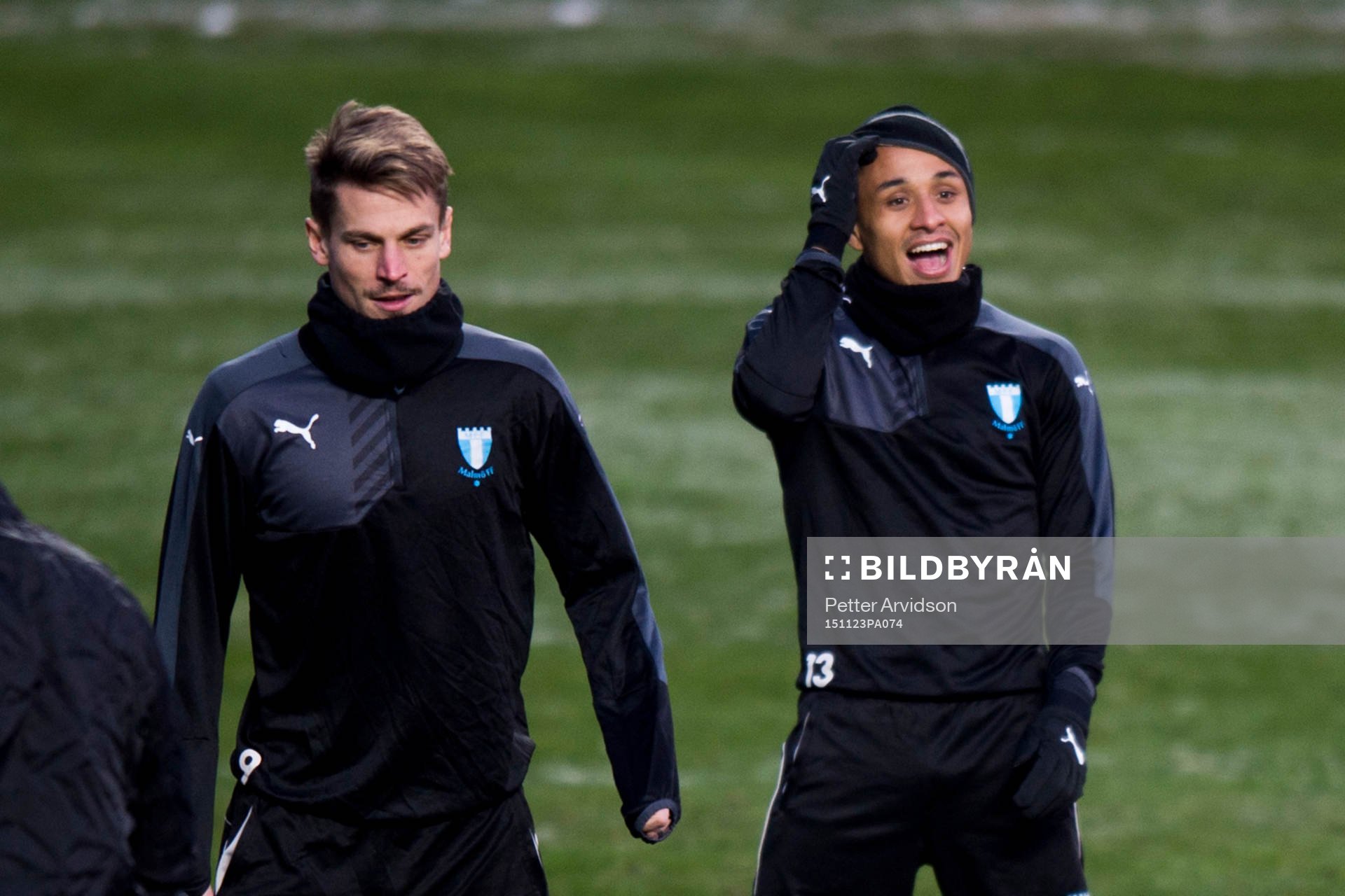 Malmö FFs Markus Rosenberg och Yoshimar Yotún
