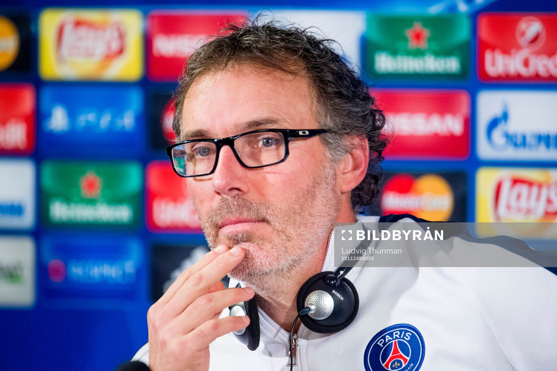 s tränare Laurent Blanc