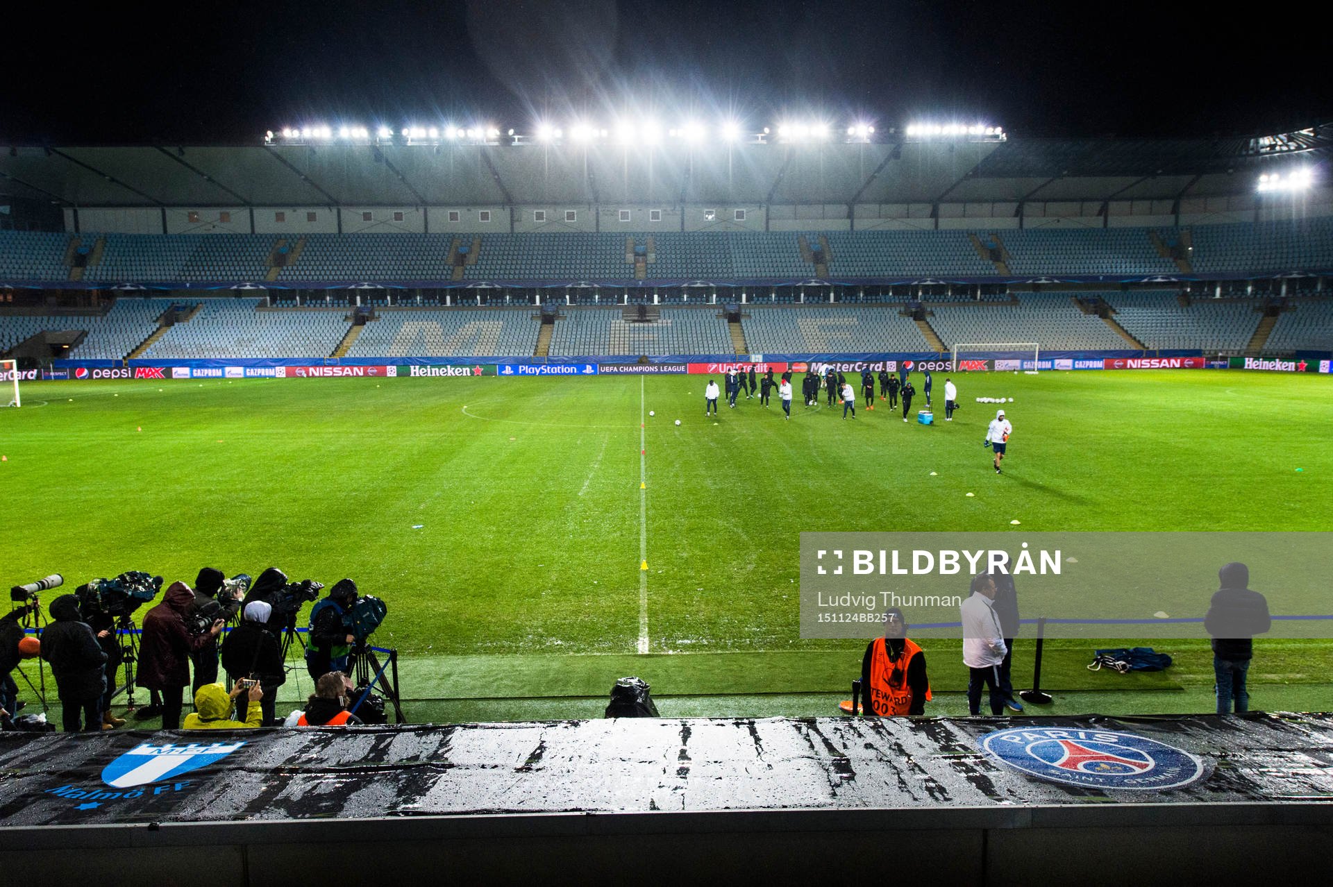Översiktsbild över Swedbank Stadion