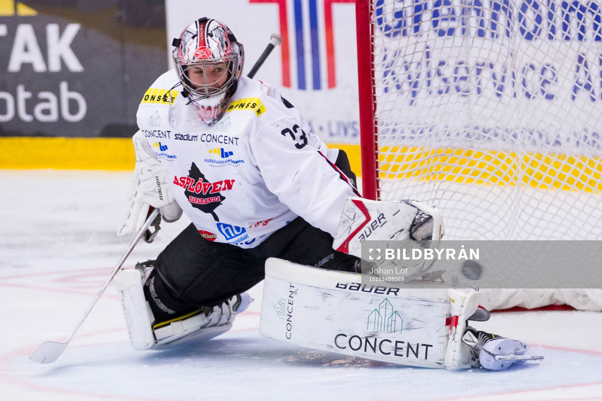 Asplövens målvakt Ronan Quemener