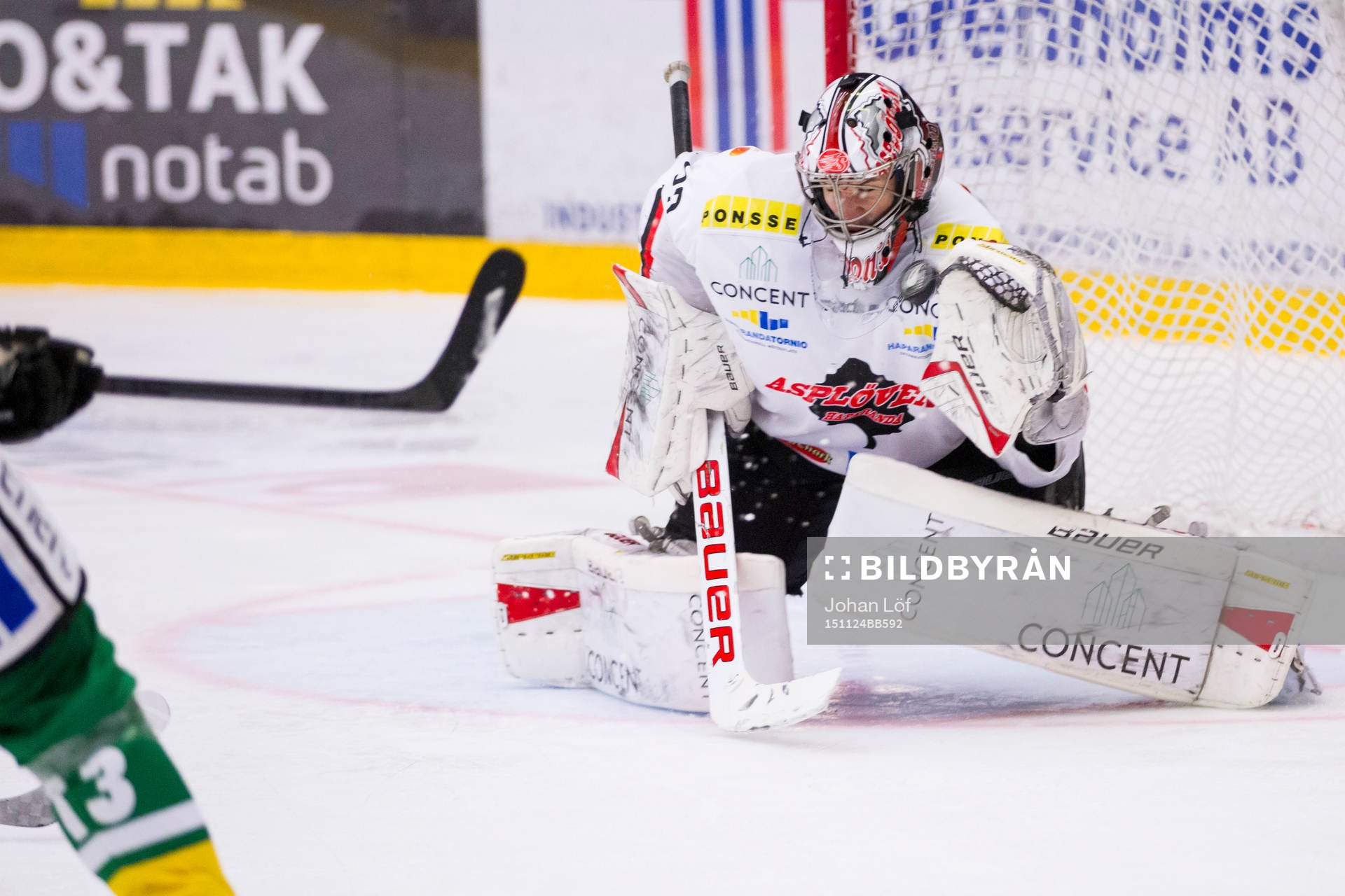 Asplövens målvakt Ronan Quemener