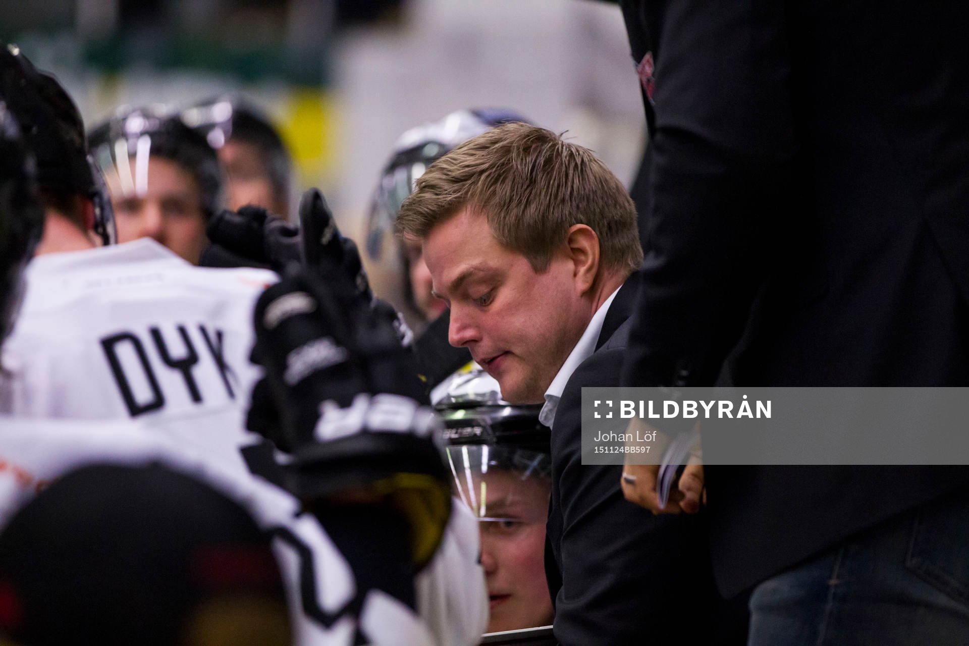 Asplövens tränare Per Kenttä