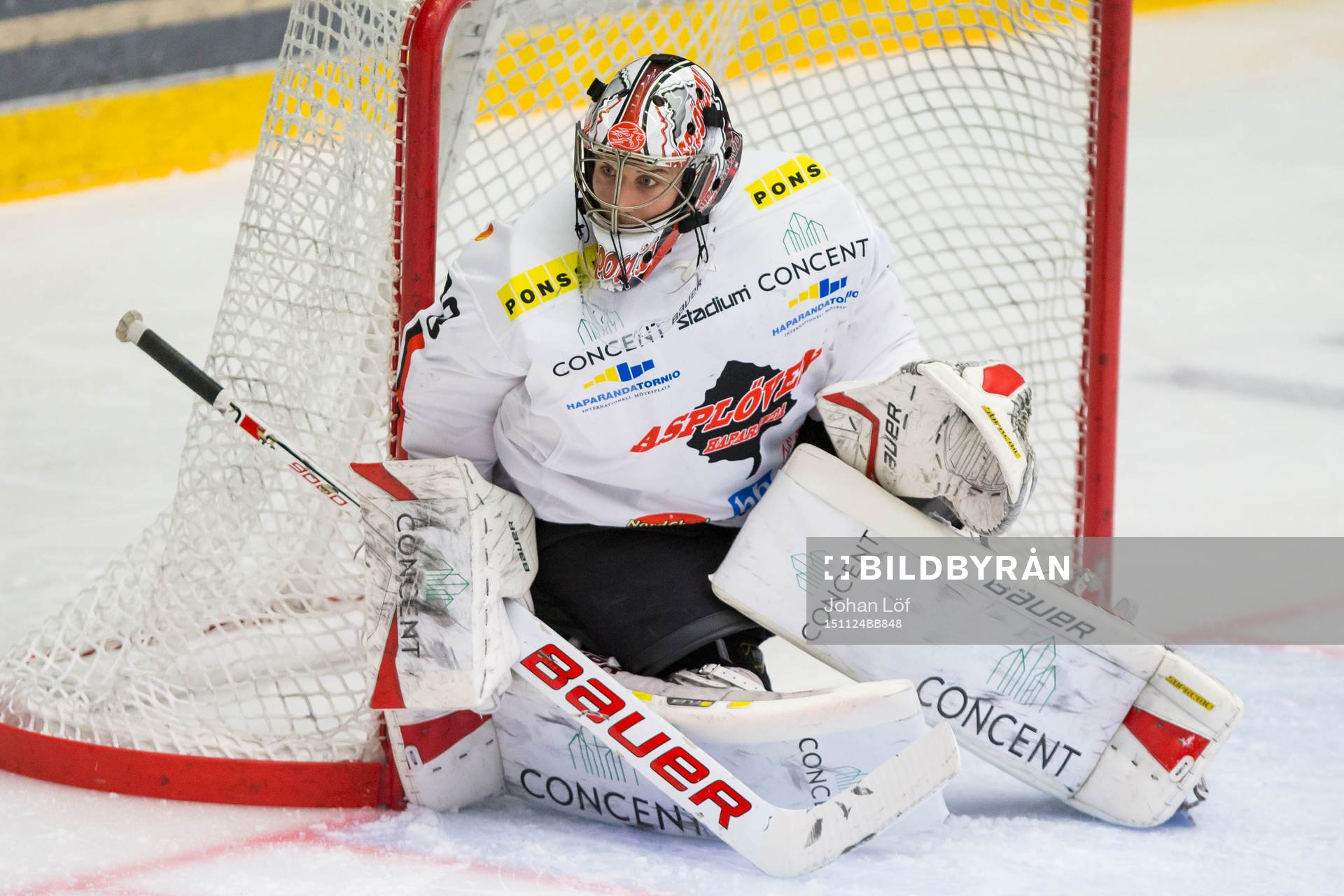 Asplövens målvakt Ronan Quemener