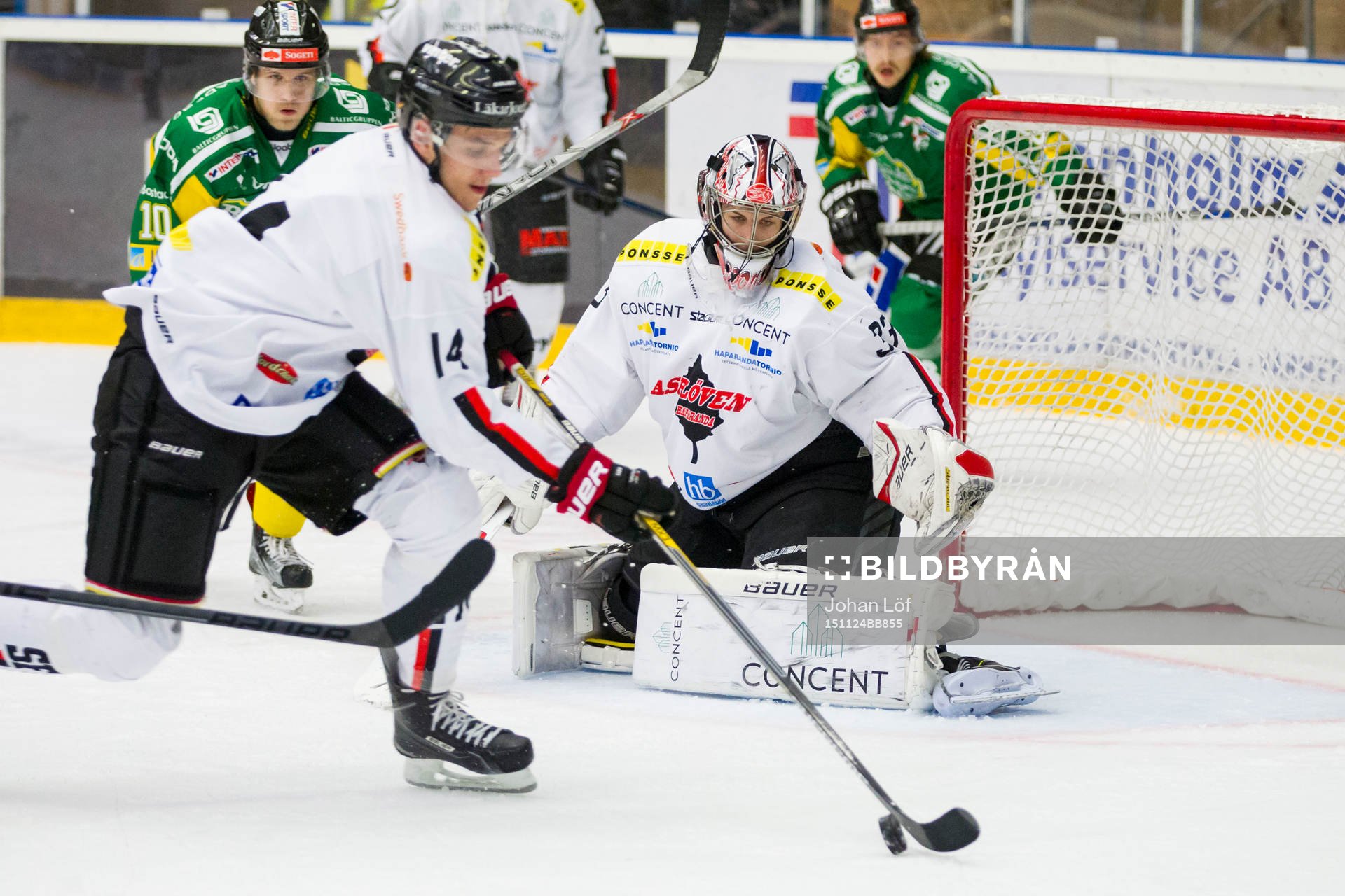 Asplövens målvakt Ronan Quemener