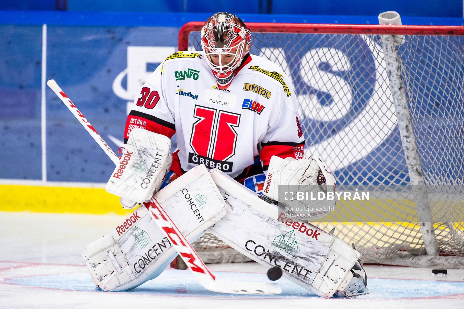 Örebros målvakt Henrik Lundberg