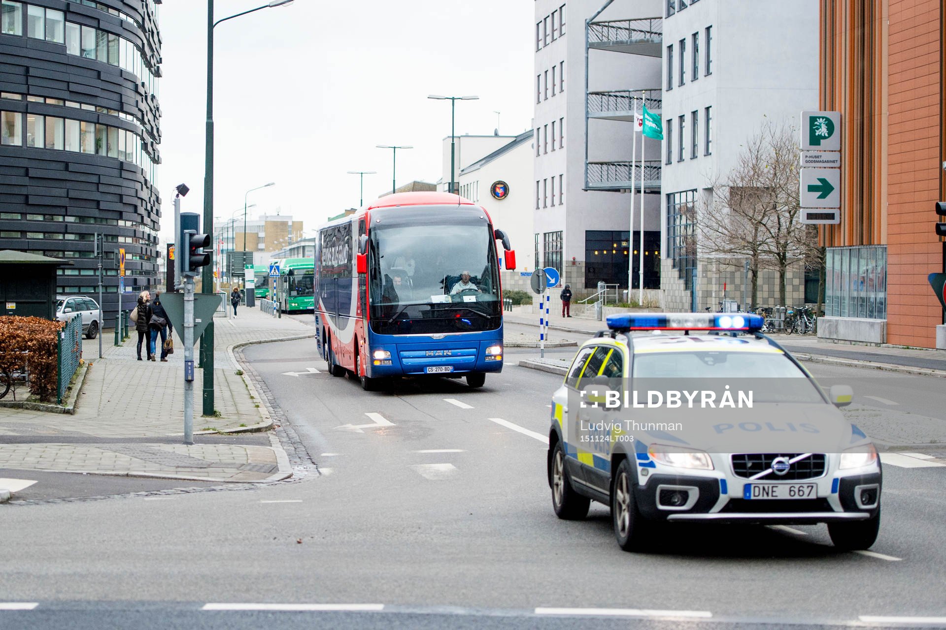 Paris Saint-Germains buss