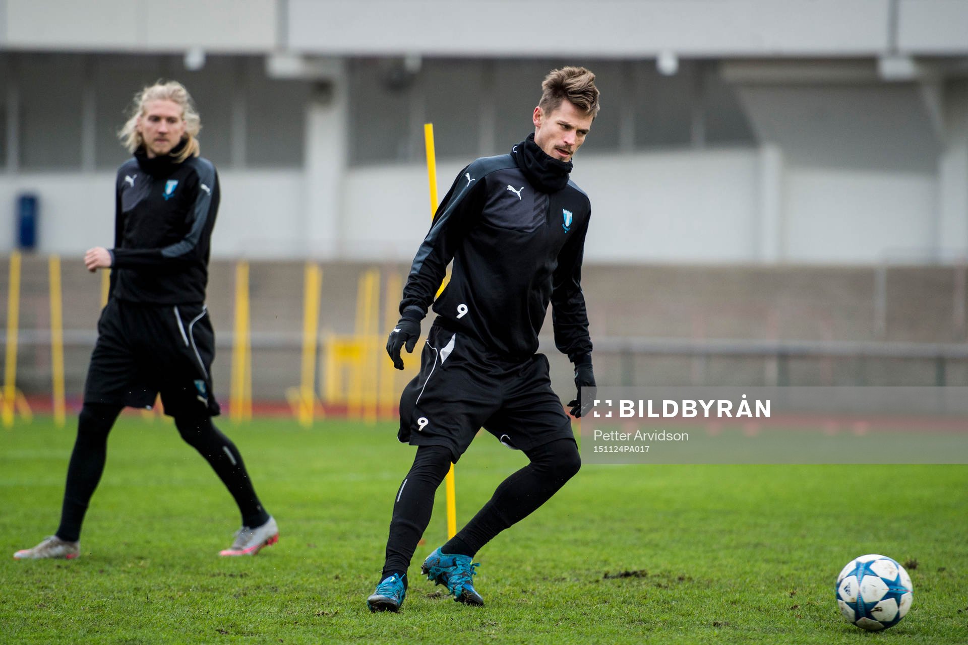 Malmö FFs Simon Kroon och Markus Rosenberg