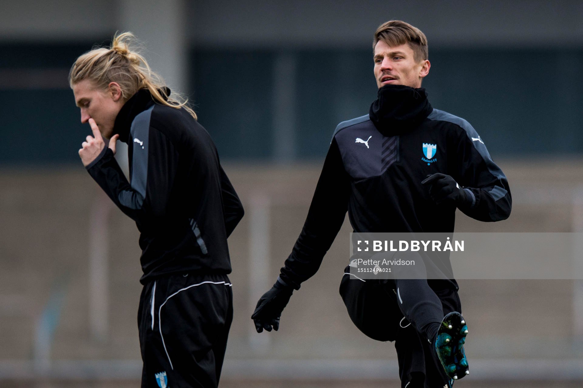 Malmö FFs Simon Kroon och Markus Rosenberg