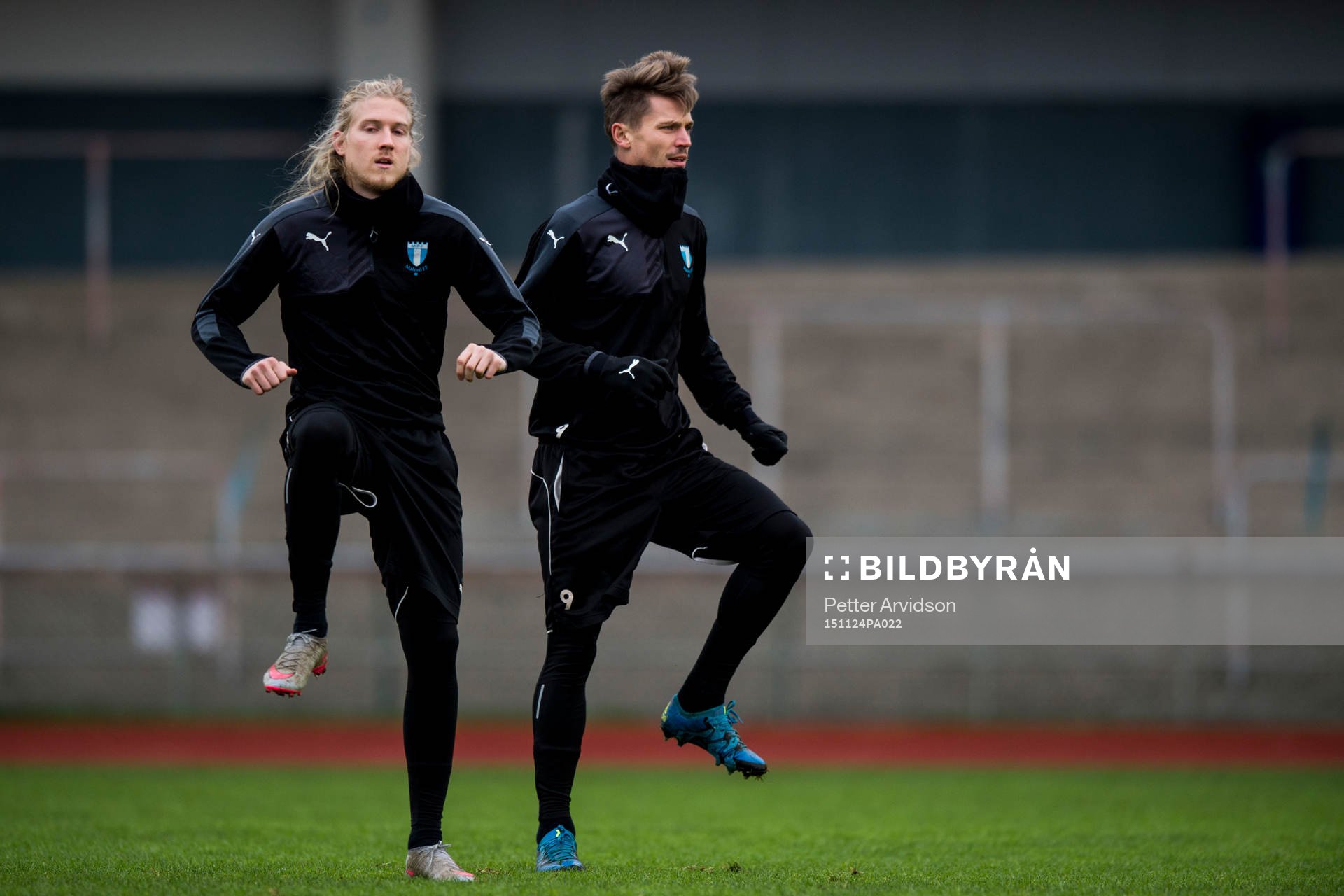 Malmö FFs Simon Kroon och Markus Rosenberg