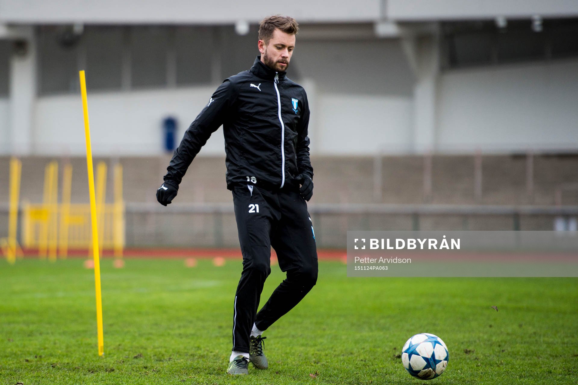 Malmö FFs Kari Arnason