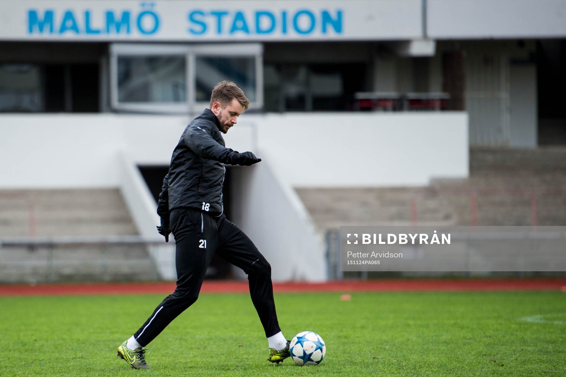 Malmö FFs Kari Arnason