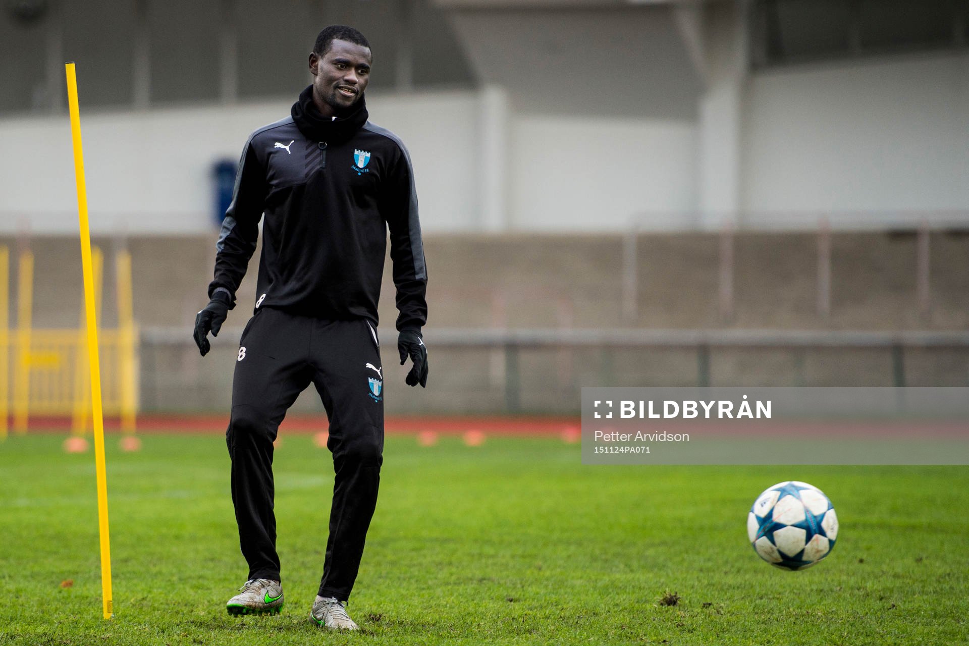 Malmö FFs Enock Kofi Adu