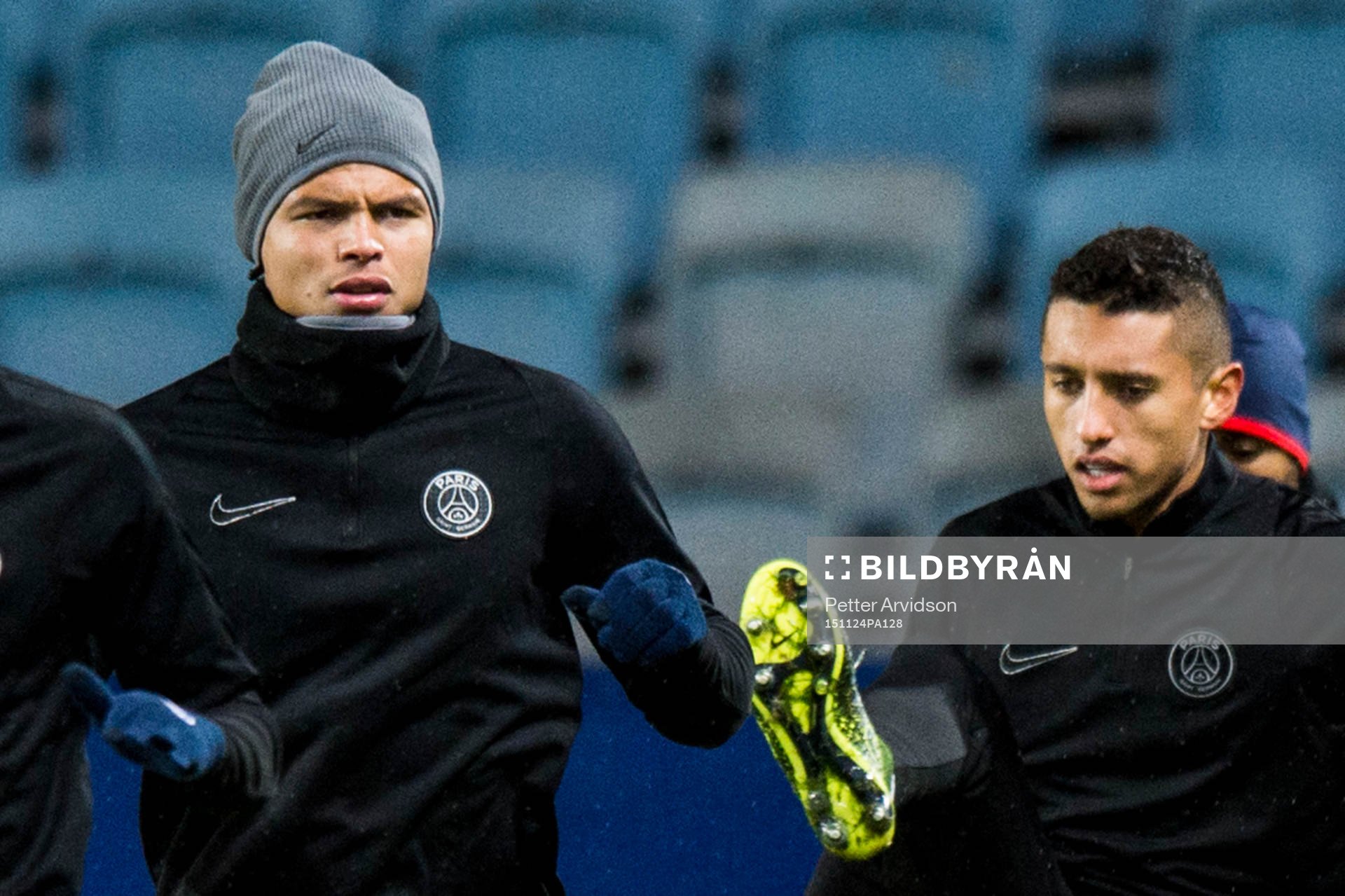 s Thiago Silva och Marquinhos