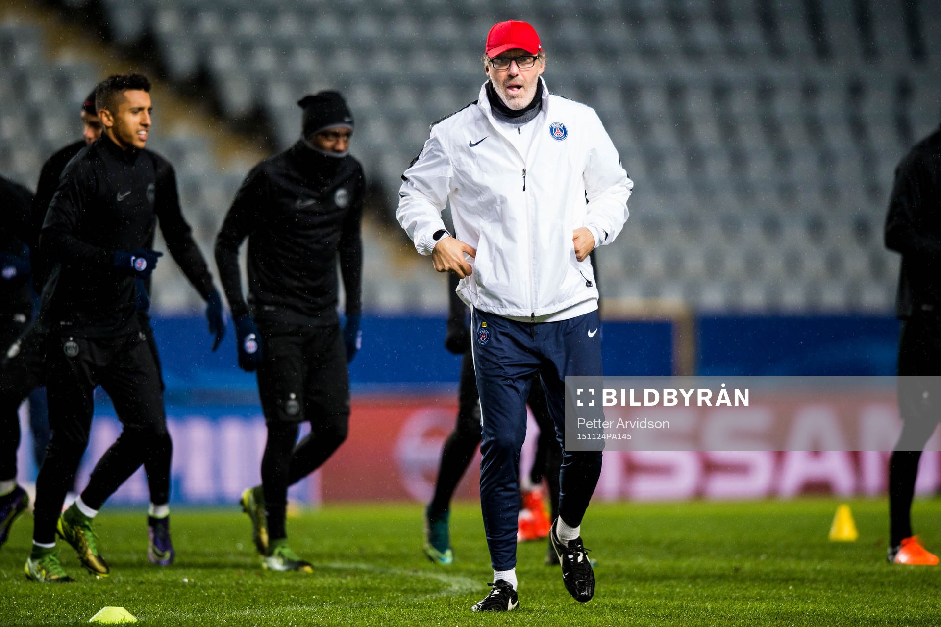 s tränare Laurent Blanc
