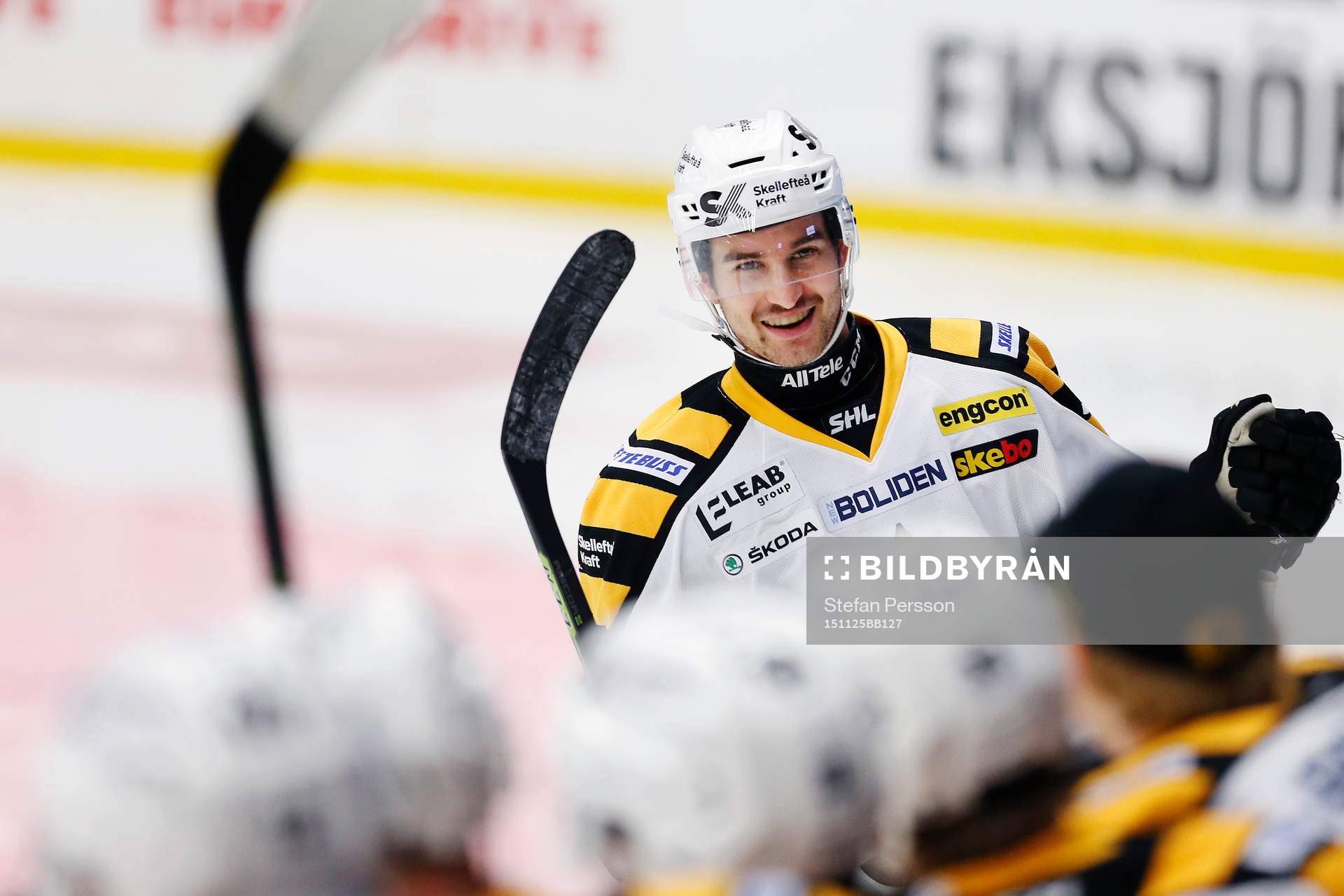 Skellefteås Andrew Calof jublar