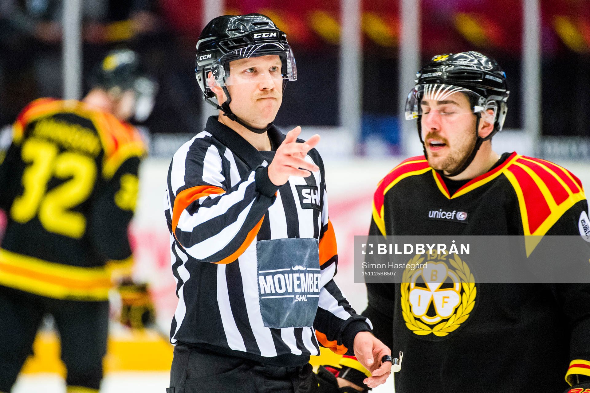 Domare Aleksi Rantala och Brynäs Marc Zanetti