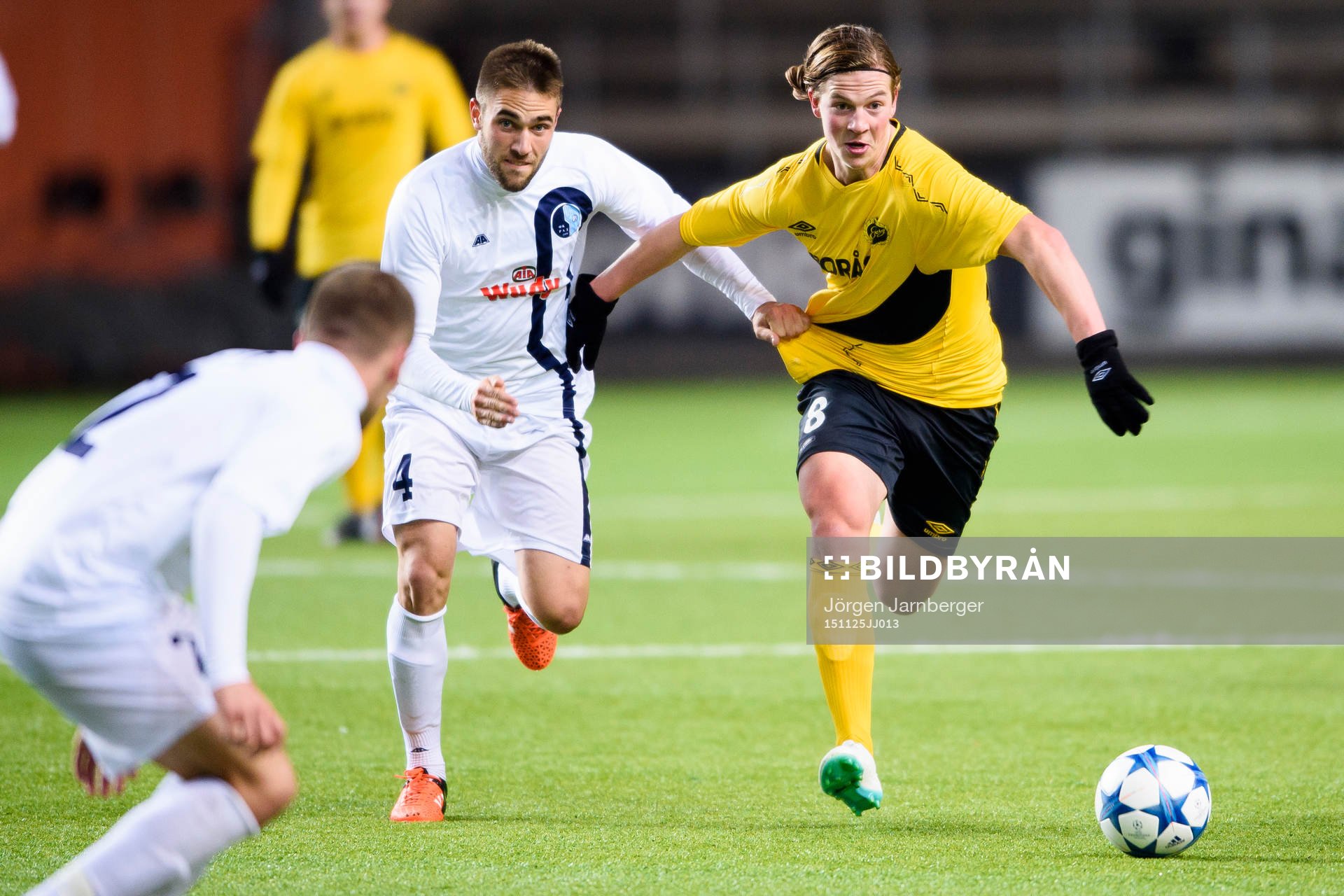 Kamp mellan Elfsborgs Simon Olsson och FK Rads Filip
