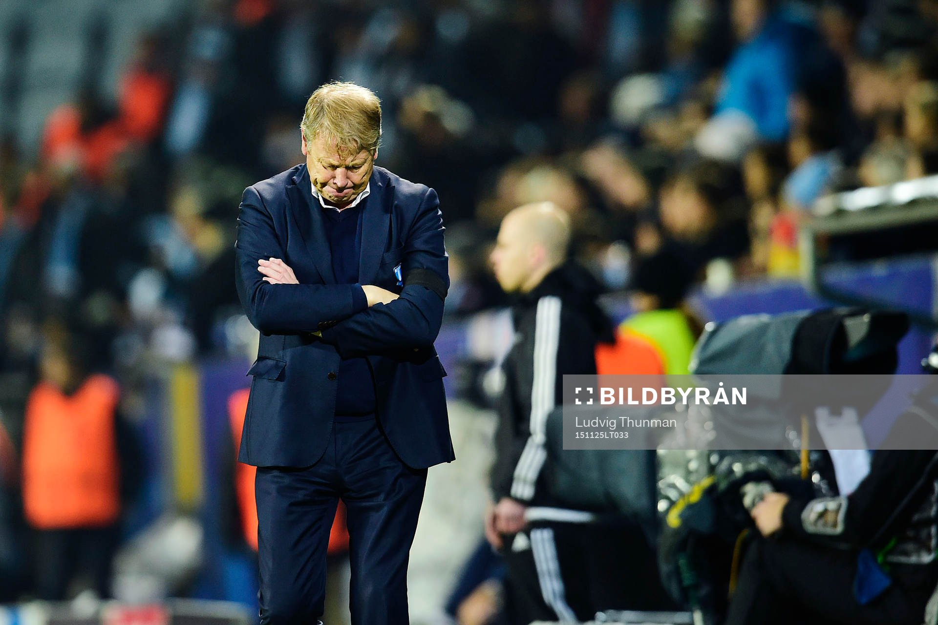 Malmö FFs tränare Åge Hareide deppar