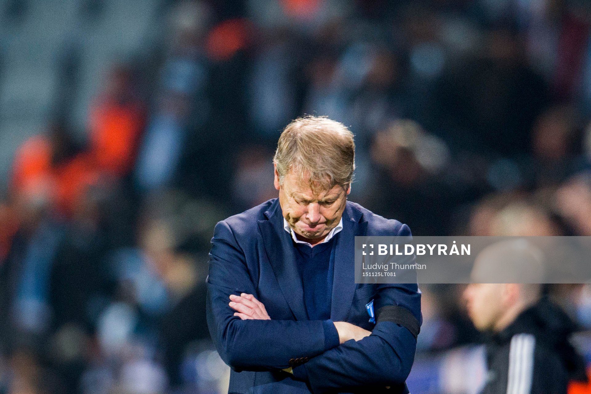 Malmö FFs tränare Åge Hareide deppar