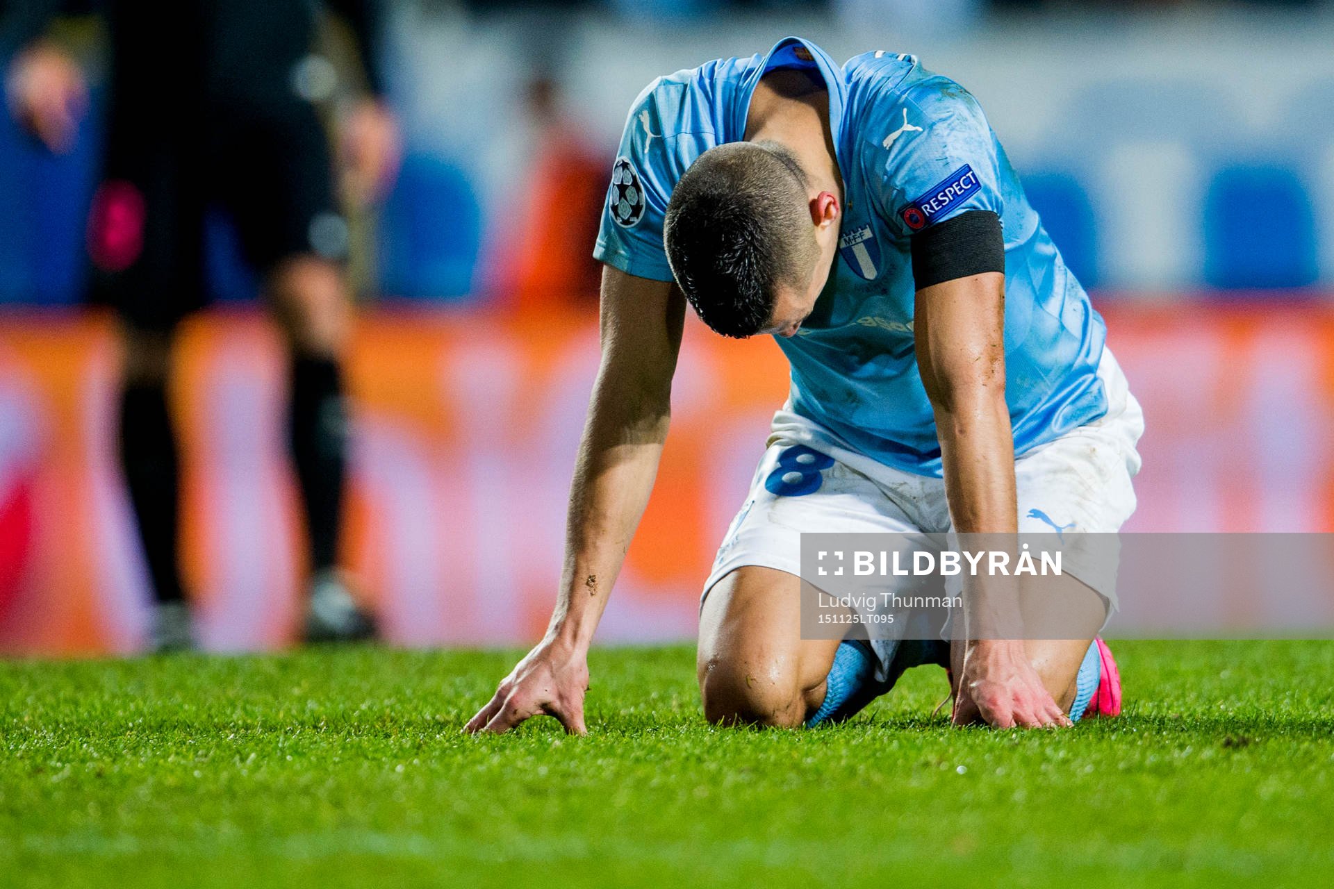 Malmö FFs Nikola Djurjic deppar