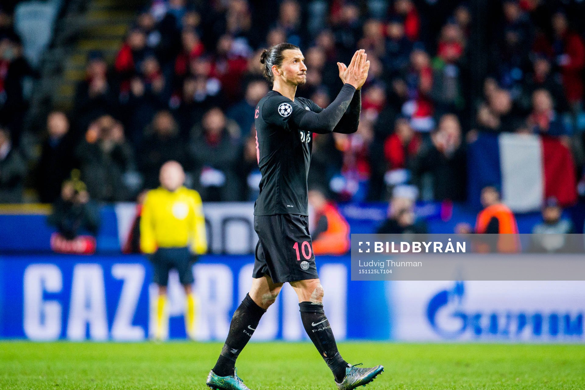 s Zlatan Ibrahimovic tackar för sig