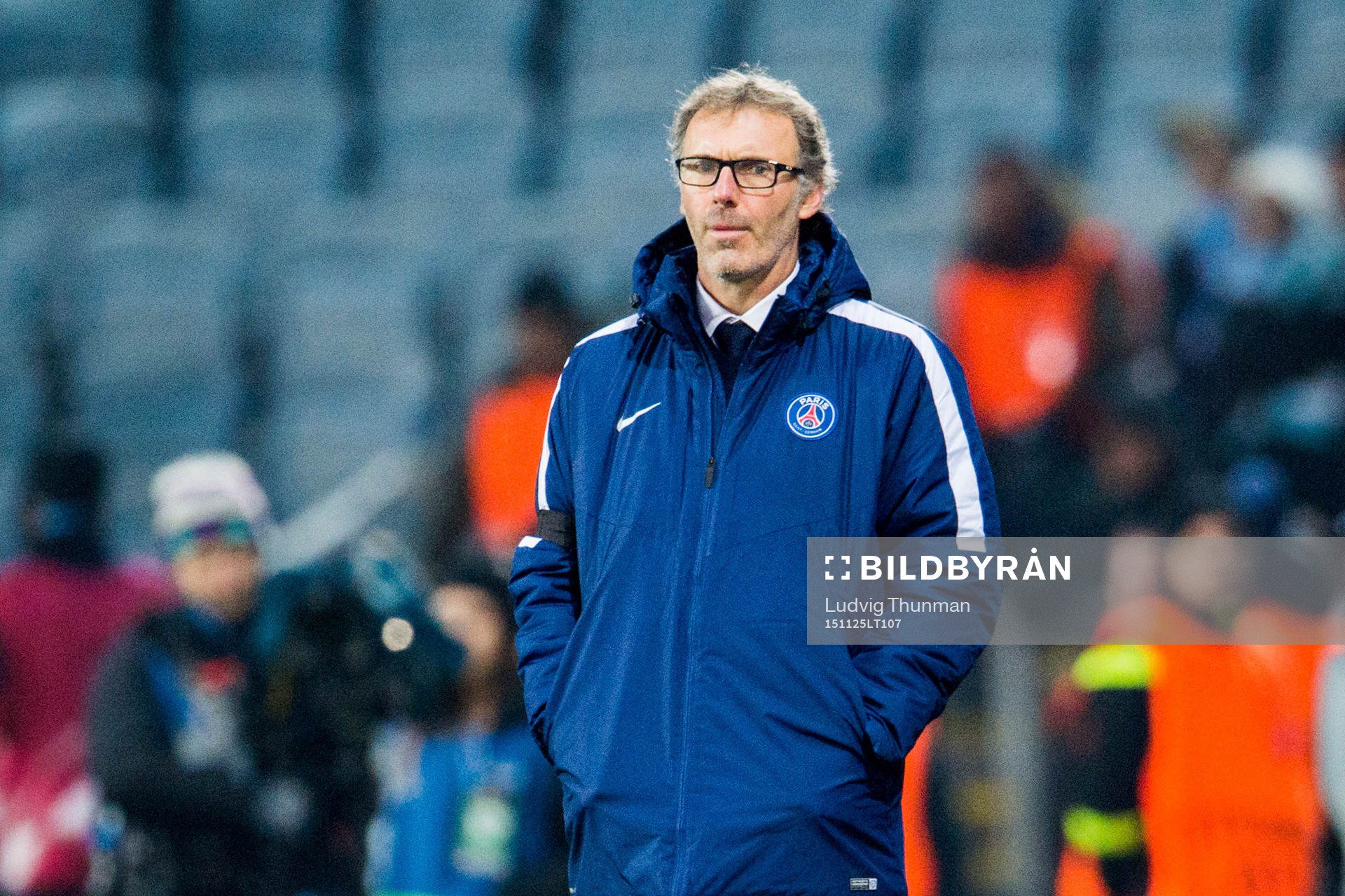s tränare Laurent Blanc