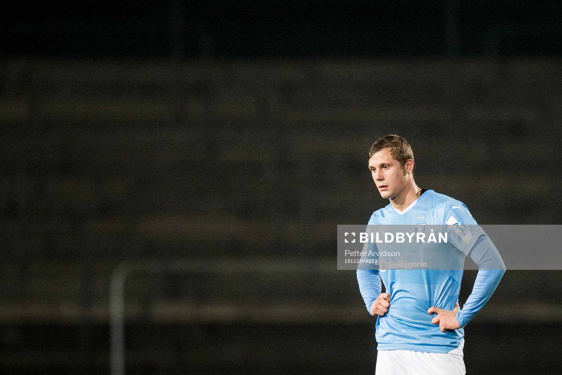 Malmö FFs Erik Andersson deppar