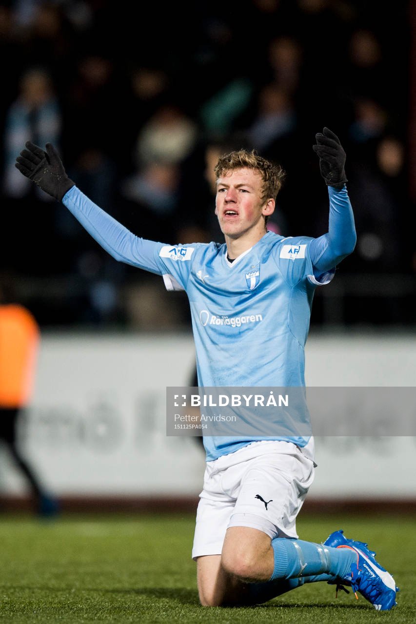 Malmö FFs Teddy Bergqvist deppar