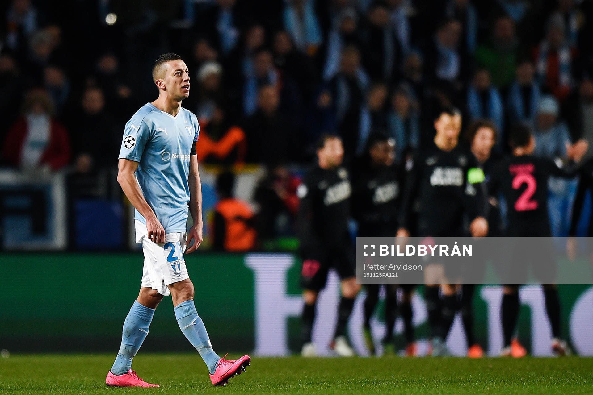 Malmö FFs Nikola Djurjic deppar