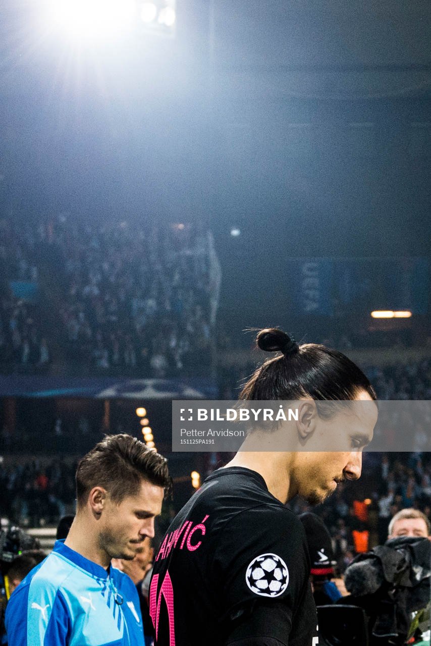s Zlatan Ibrahimovic och Malmö FFs Markus Rosenberg gör