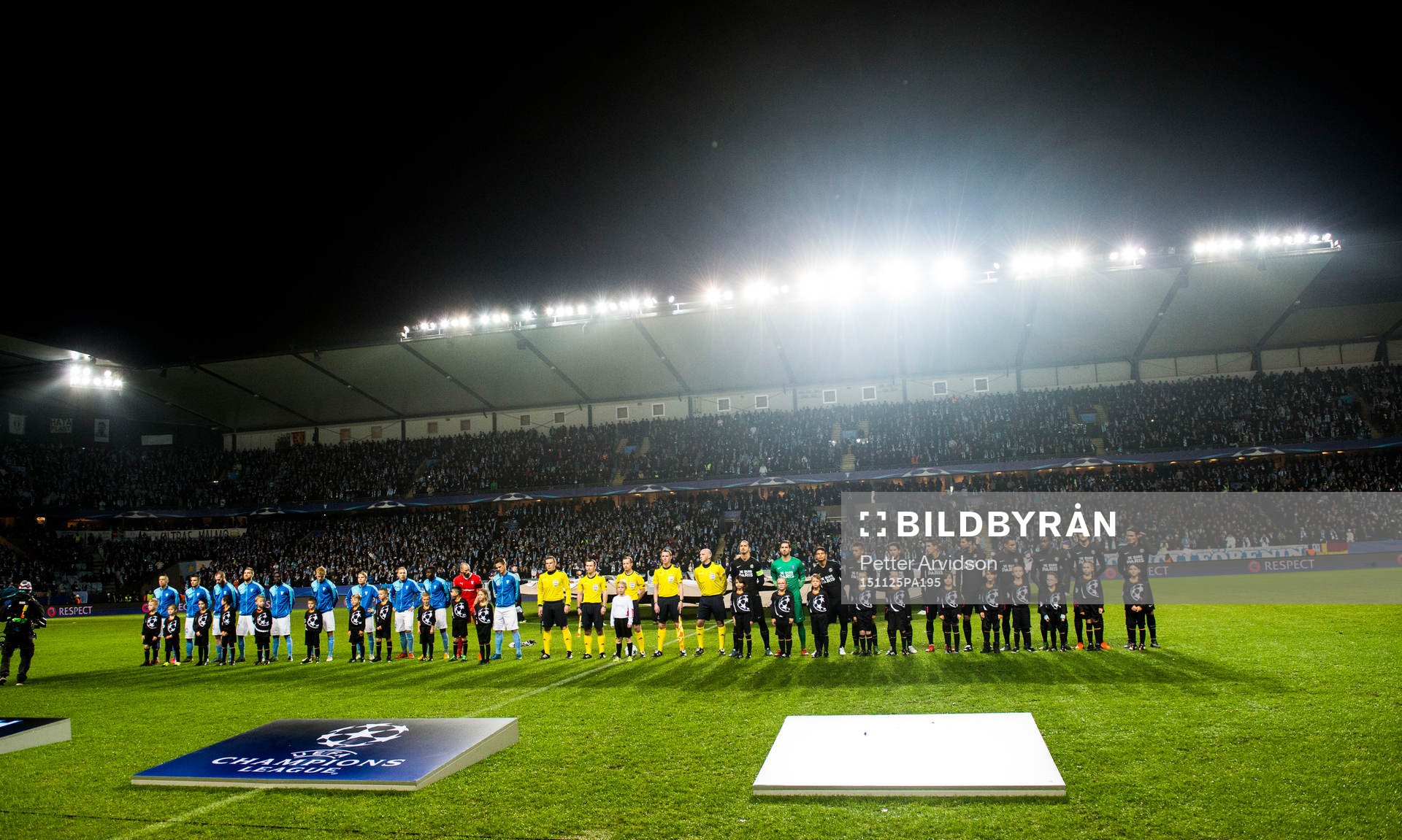 Lineup på Swedbank Stadion