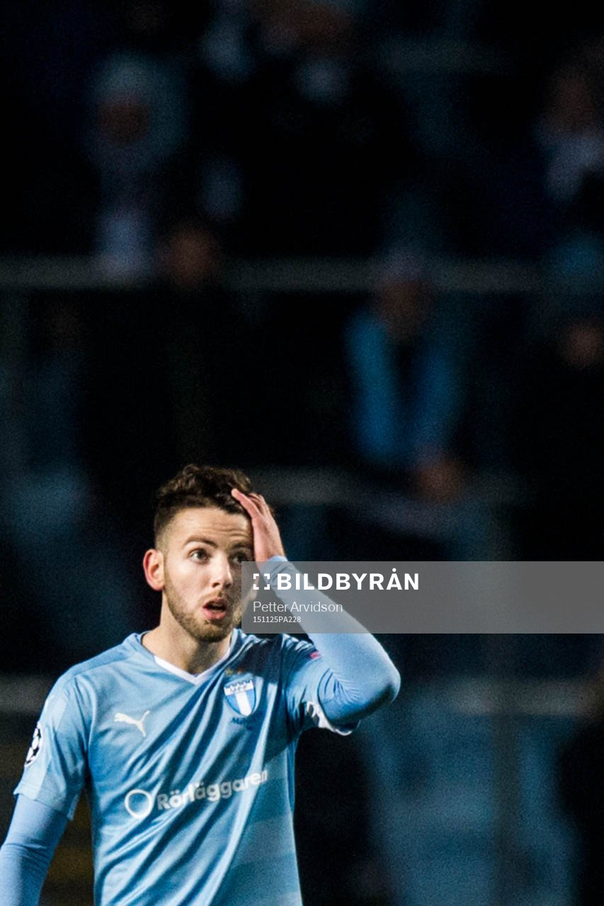 Malmö FFs Erdal Rakip deppar