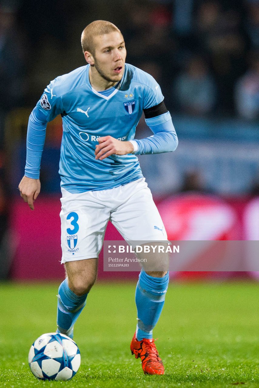 Malmö FFs Anton Tinnerholm