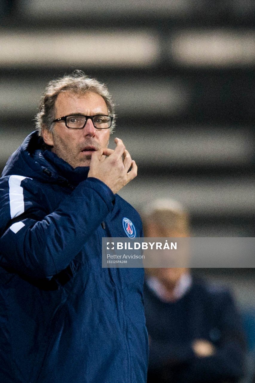 s tränare Laurent Blanc