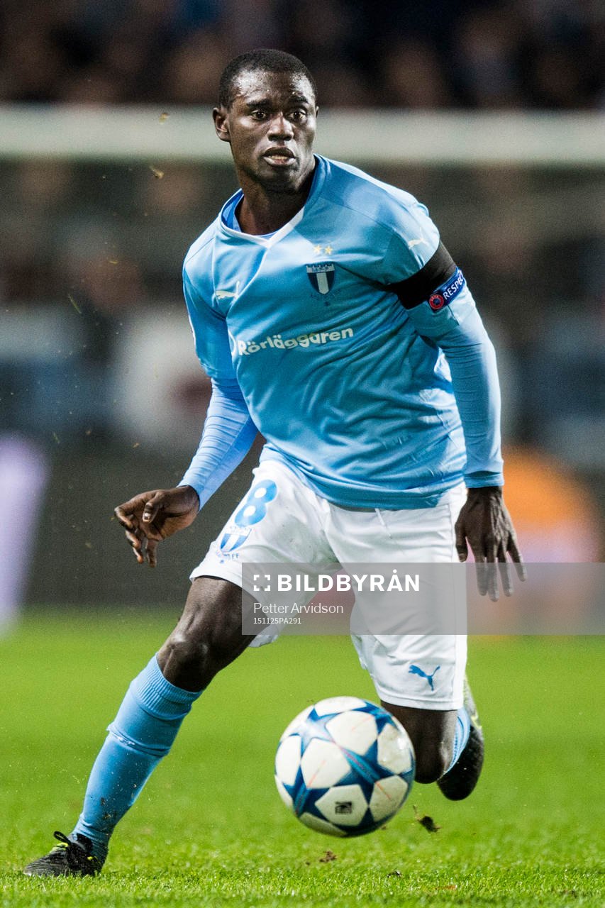 Malmö FFs Enock Kofi Adu