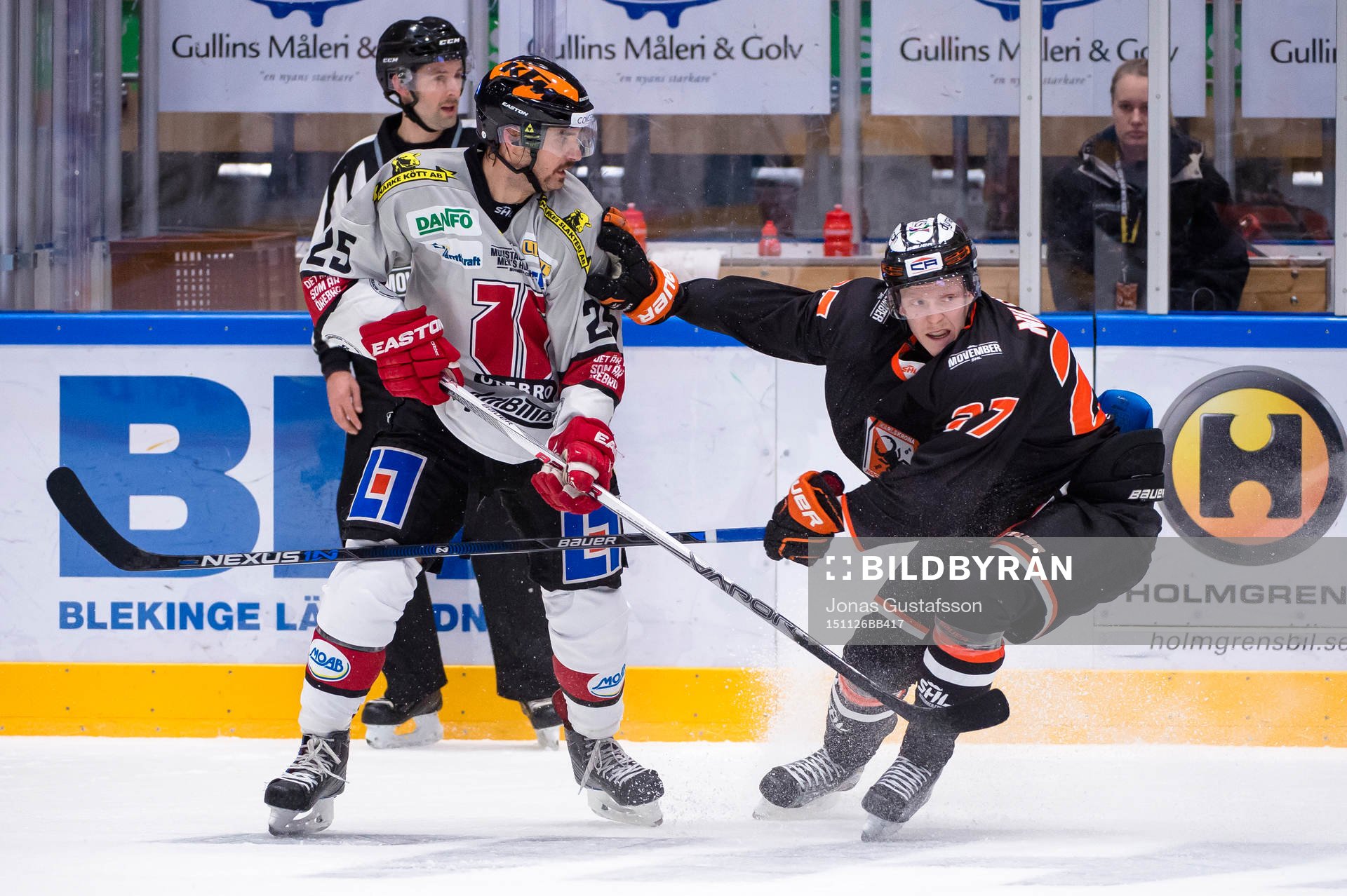 Örebros Martin Johansson och Karlskronas Henrik Nilsson