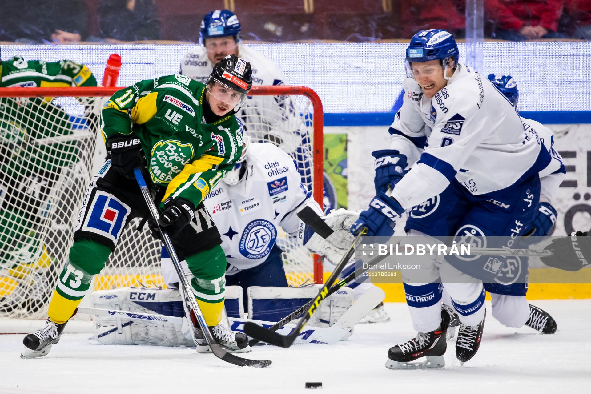 Leksands Lukas Ericsson  och Björklövens Gustav