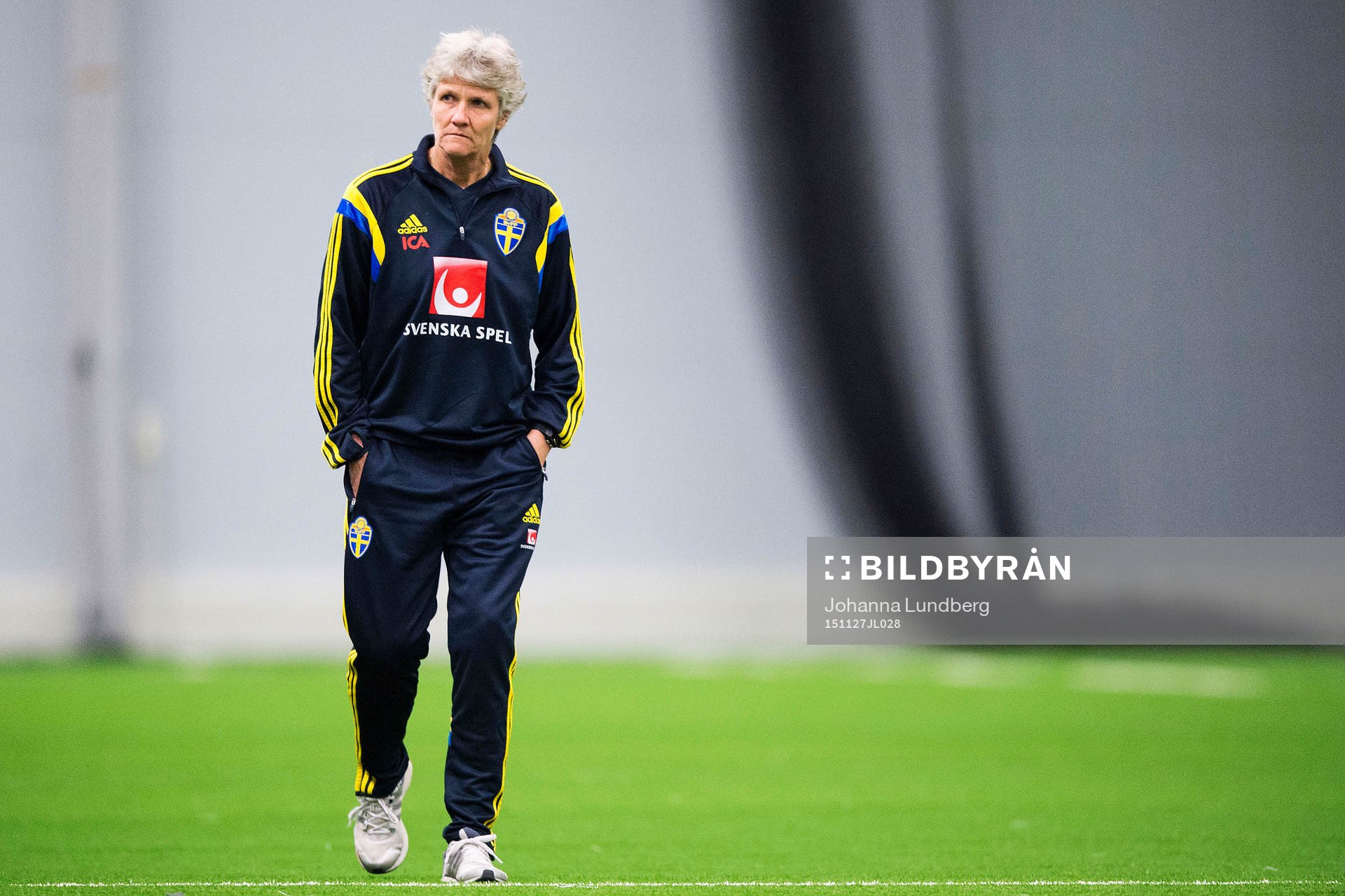 Förbundskapten Pia Sundhage