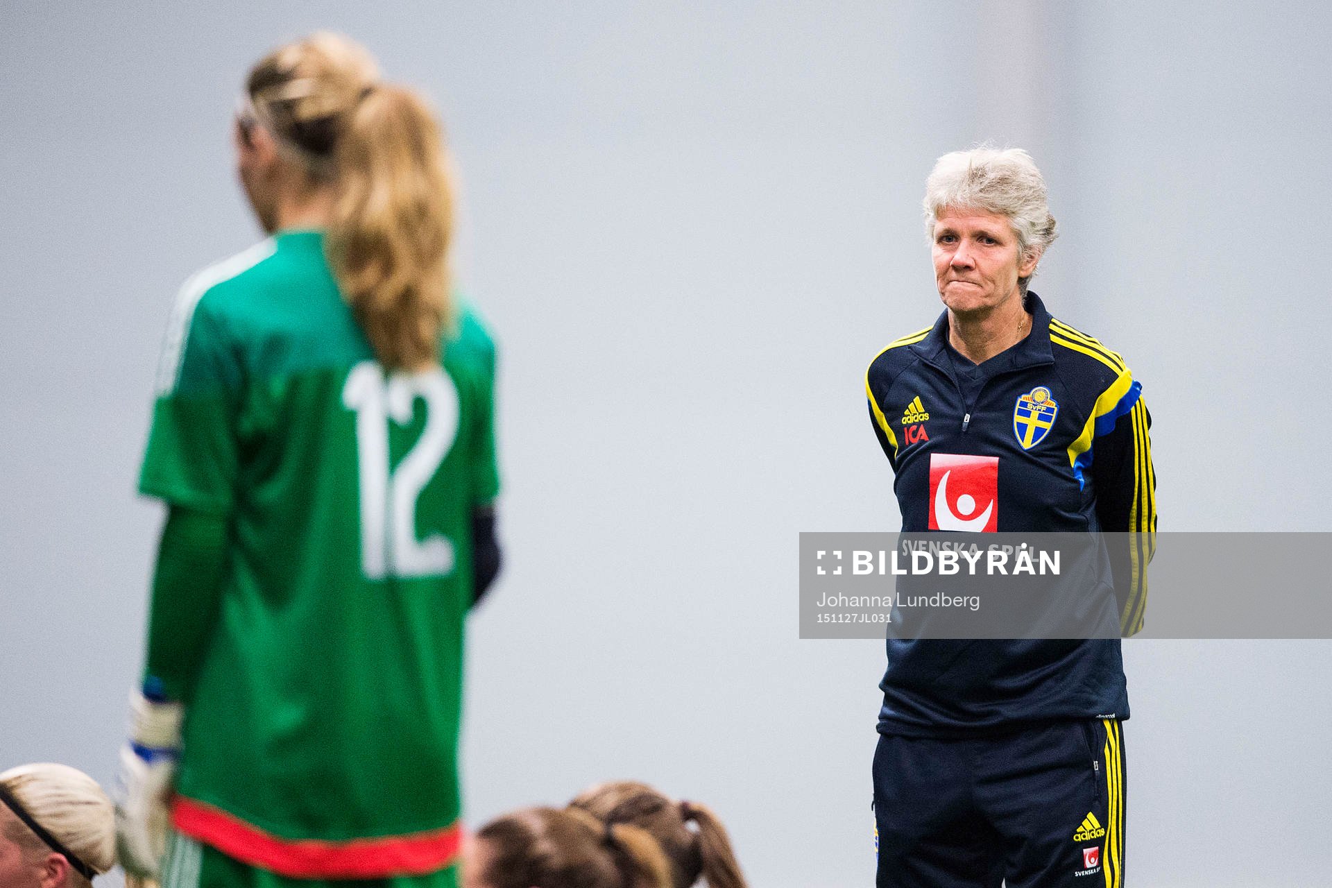 Förbundskapten Pia Sundhage