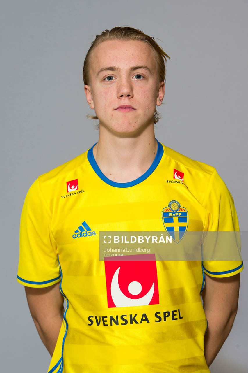 Isac Lidberg som spelar i P17/98-landslaget