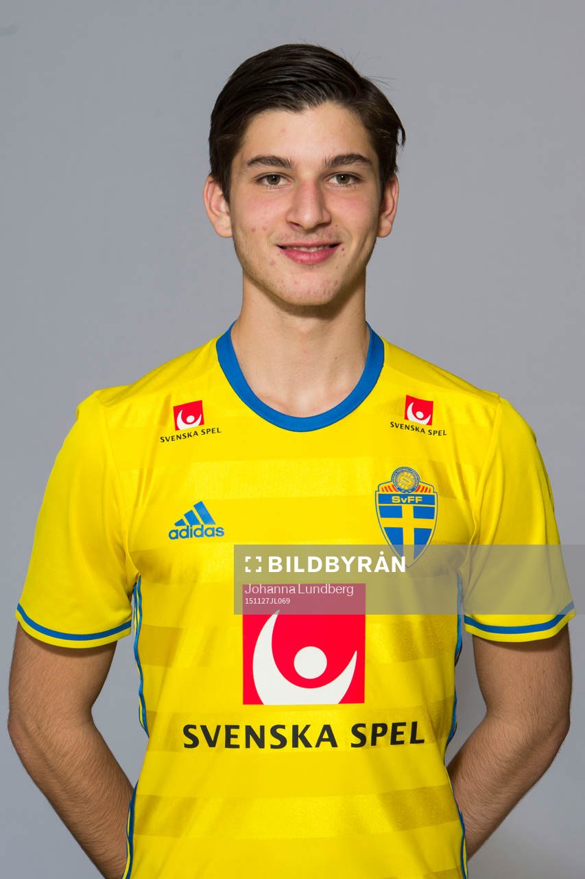 Besard Sabovic som spelar i P17/98-landslaget