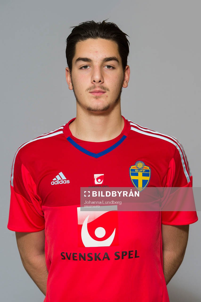 Marko Johanson som spelar i P17/98-landslaget