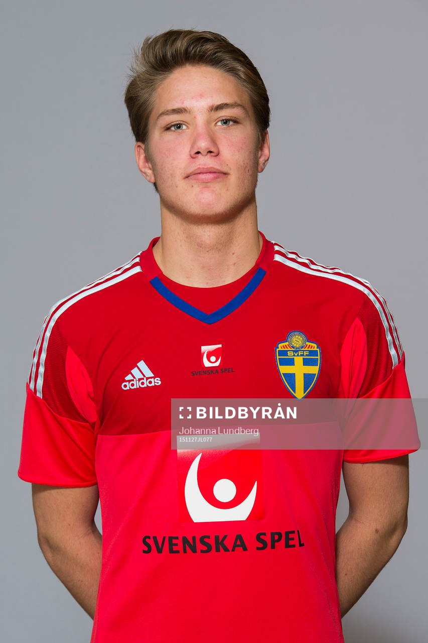 Kalle Joelsson som spelar i P17/98-landslaget