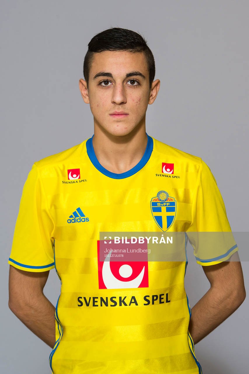 Marwan Baze som spelar i P17/98-landslaget