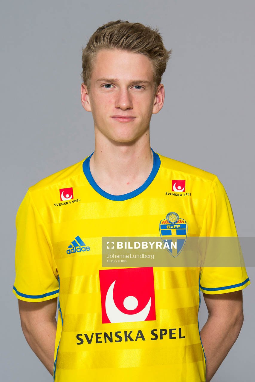 Aron Már Brynjarsson som spelar i P17/98-landslaget