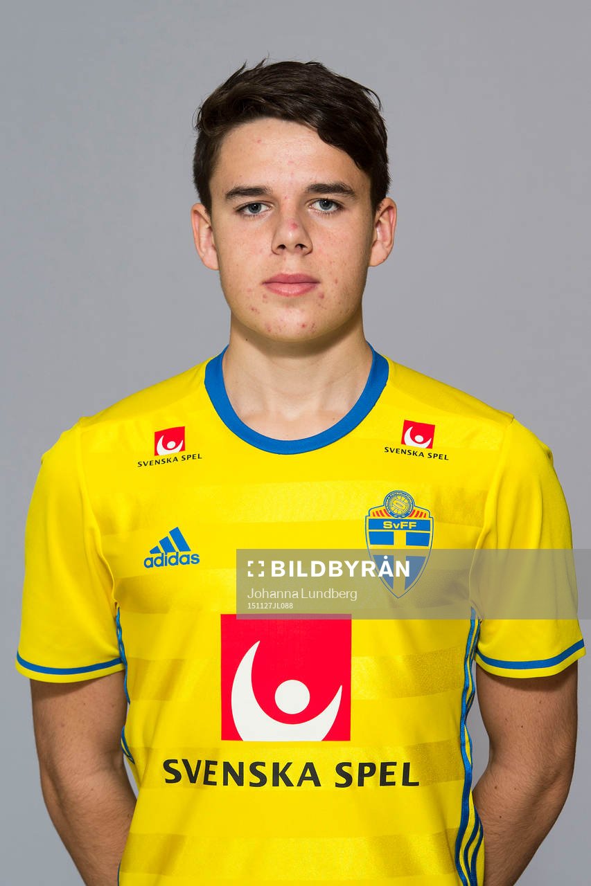 Samuel Adrian som spelar i P17/98-landslaget