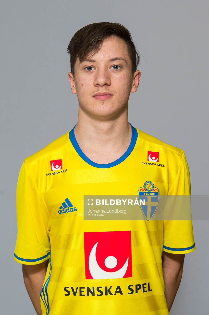 Henrik Johansson som spelar i P17/98-landslaget